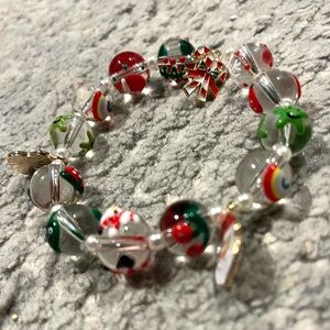 Holiday Beaded Bracelet